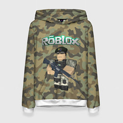 Женская толстовка Roblox 23 February Camouflage