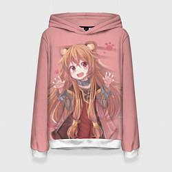 Толстовка-худи женская Raphtalia, цвет: 3D-белый