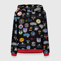 Женская толстовка NBA Pattern