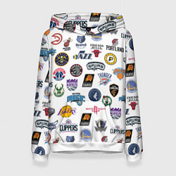 Женская толстовка NBA Pattern