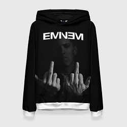 Толстовка-худи женская EMINEM, цвет: 3D-белый