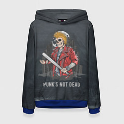 Женская толстовка Punk??s Not Dead