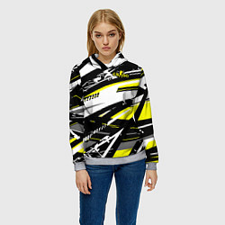 Толстовка-худи женская Counter-Strike, цвет: 3D-меланж — фото 2