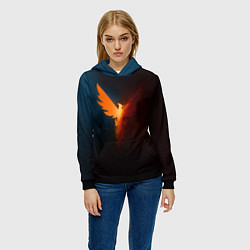 Толстовка-худи женская The Division 2, цвет: 3D-черный — фото 2