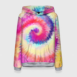 Женская толстовка Tie Dye vortex