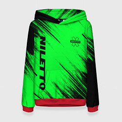 Толстовка-худи женская Niletto, цвет: 3D-красный