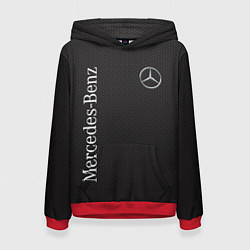 Толстовка-худи женская Mersedes, цвет: 3D-красный