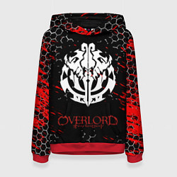 Толстовка-худи женская OVERLORD, цвет: 3D-красный