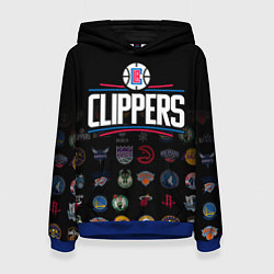 Женская толстовка Los Angeles Clippers 2