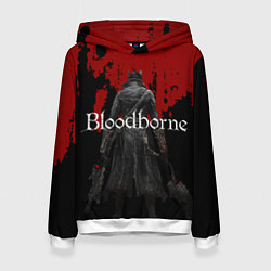 Толстовка-худи женская Bloodborne, цвет: 3D-белый