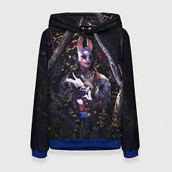 Толстовка-худи женская Dead by Daylight, цвет: 3D-синий