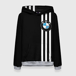 Толстовка-худи женская BMW SPORT, цвет: 3D-меланж