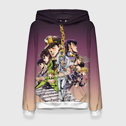 Толстовка-худи женская Jo Jo, цвет: 3D-белый