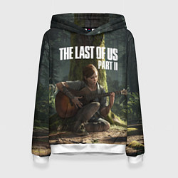 Толстовка-худи женская The Last of Us part 2, цвет: 3D-белый