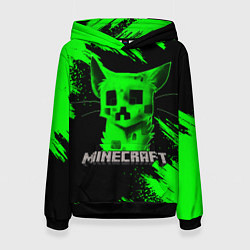 Женская толстовка MINECRAFT CREEPER CAT