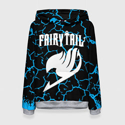 Толстовка-худи женская Fairy Tail, цвет: 3D-меланж
