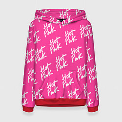 Толстовка-худи женская HOT PINK, цвет: 3D-красный