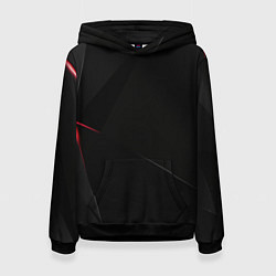 Толстовка-худи женская DARK, цвет: 3D-черный
