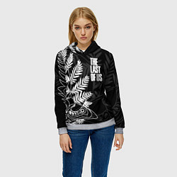 Толстовка-худи женская THE LAST OF US 2, цвет: 3D-меланж — фото 2