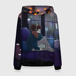 Женская толстовка СИЖУ ДОМА