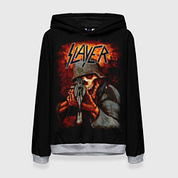 Толстовка-худи женская Slayer, цвет: 3D-меланж