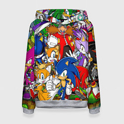 Женская толстовка Sonic