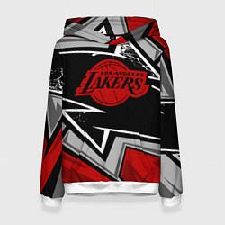 Женская толстовка LA LAKERS RED