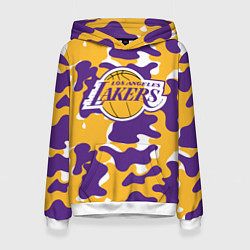 Женская толстовка LA LAKERS ЛЕЙКЕРС