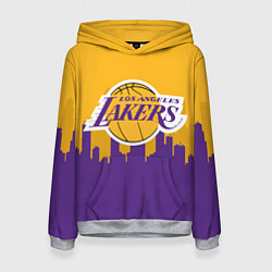 Женская толстовка LOS ANGELES LAKERS