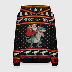 Женская толстовка Merry Rex-mas