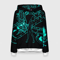 Женская толстовка Neon Dragon