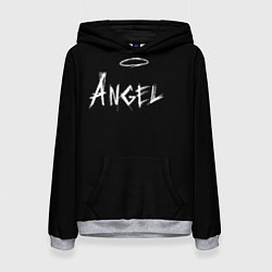 Толстовка-худи женская ANGEL, цвет: 3D-меланж