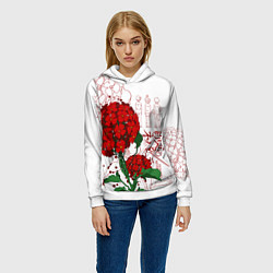 Толстовка-худи женская Обещанный Неверленд, цвет: 3D-белый — фото 2