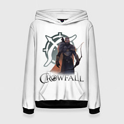 Толстовка-худи женская Crowfall Ranger, цвет: 3D-черный