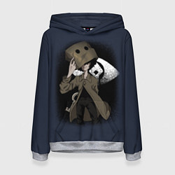 Толстовка-худи женская Little Nightmares 2 MONO, цвет: 3D-меланж