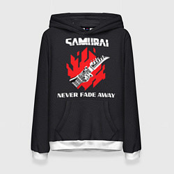 Женская толстовка Samurai Never Fade Away