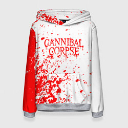 Женская толстовка Cannibal corpse