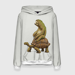 Женская толстовка Тише едешь А впрочем