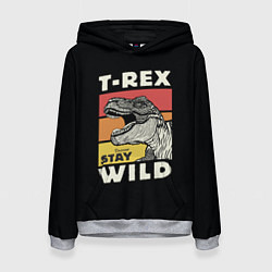 Женская толстовка T-rex Wild