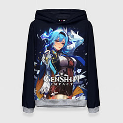 Женская толстовка Eula Genshin Impact