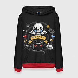 Толстовка-худи женская Who am i, цвет: 3D-красный