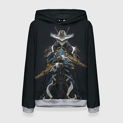 Толстовка-худи женская Warframe game, цвет: 3D-меланж
