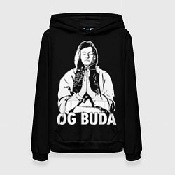 Толстовка-худи женская OG Buda, цвет: 3D-черный