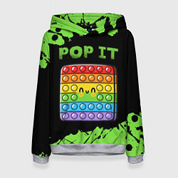 Женская толстовка Поп Ит Симпл Димпл - Краска