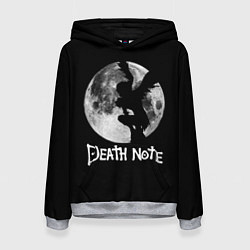 Толстовка-худи женская Мрачный Рюк Death Note, цвет: 3D-меланж