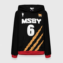 Женская толстовка 6 MSBY BLACK JACKALS