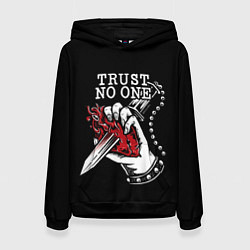 Женская толстовка TRUST NO ONE