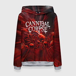 Женская толстовка Blood Cannibal Corpse Труп Каннибала Z