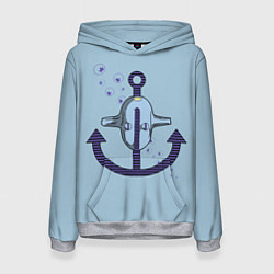 Толстовка-худи женская Soft & Wet JoJo, цвет: 3D-меланж