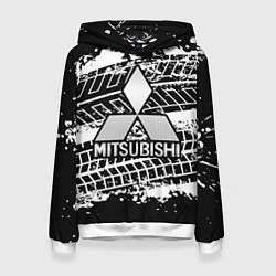 Женская толстовка MITSUBISHI СЛЕДЫ ШИН